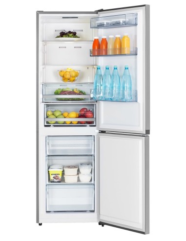 Hisense RB400N4FC2 frigorifero con congelatore Libera installazione 308 L Acciaio inossidabile