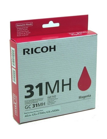 Ricoh RHGC31HM cartuccia d'inchiostro 1 pz Originale Resa elevata (XL) Magenta