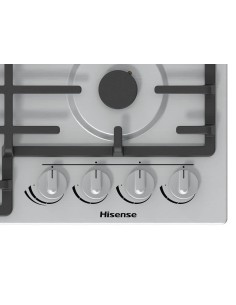 Hisense GM663X piano cottura Metallico Da incasso Gas 4 Fornello(i) 2