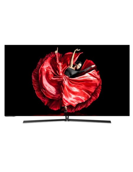 Hisense H55O8B TV 138,7 cm (54.6") 4K Ultra HD Smart TV Wi-Fi Nero, Argento