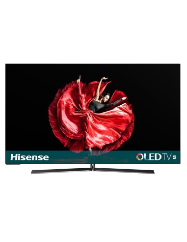 Hisense H55O8B TV 138,7 cm (54.6") 4K Ultra HD Smart TV Wi-Fi Nero, Argento