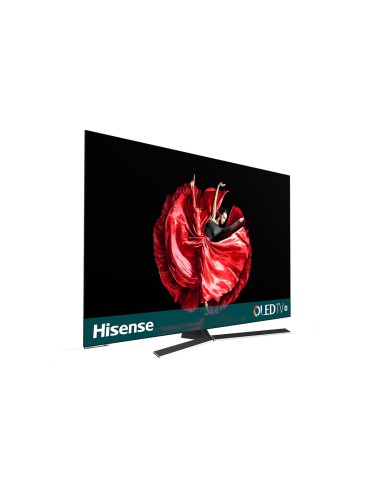 Hisense H55O8B TV 138,7 cm (54.6") 4K Ultra HD Smart TV Wi-Fi Nero, Argento