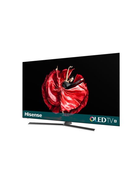 Hisense H55O8B TV 138,7 cm (54.6") 4K Ultra HD Smart TV Wi-Fi Nero, Argento