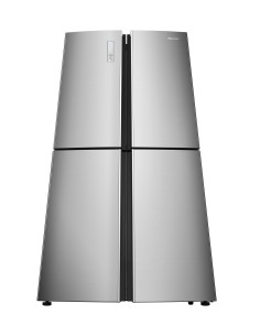 Hisense RQ689N4AC2 frigorifero side-by-side Libera installazione 553 L Acciaio inossidabile