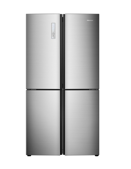 Hisense RQ689N4AC2 frigorifero side-by-side Libera installazione 553 L Acciaio inossidabile