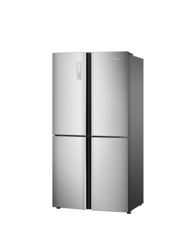 Hisense RQ689N4AC2 frigorifero side-by-side Libera installazione 553 L Acciaio inossidabile