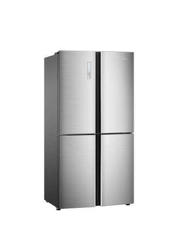 Hisense RQ689N4AC2 frigorifero side-by-side Libera installazione 553 L Acciaio inossidabile