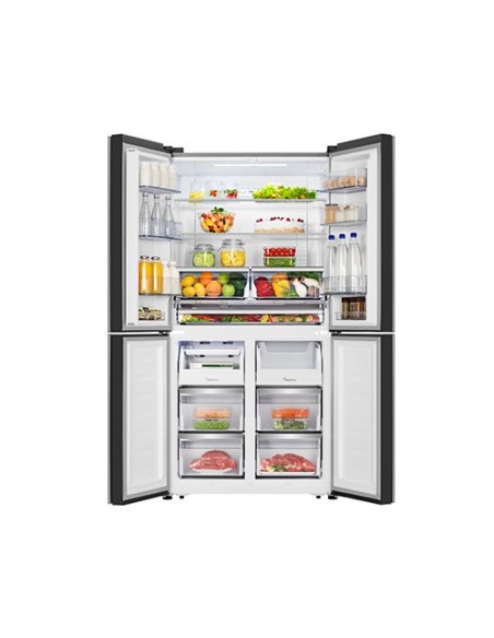 Hisense RQ689N4AF2 frigorifero side-by-side Libera installazione 542 L Nero
