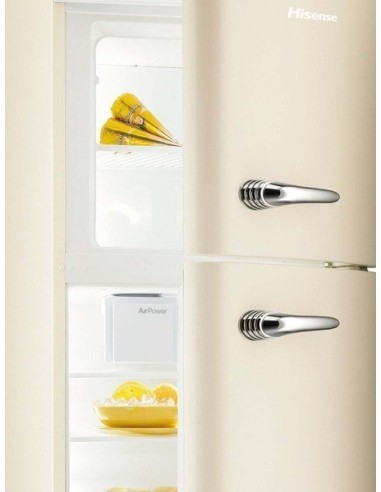 Hisense RT382D4AY2 frigorifero con congelatore Libera installazione 294 L Beige
