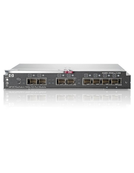 HP BladeSystem Virtual Connect FlexFabric 10Gb 24-port Module Gestito Nero