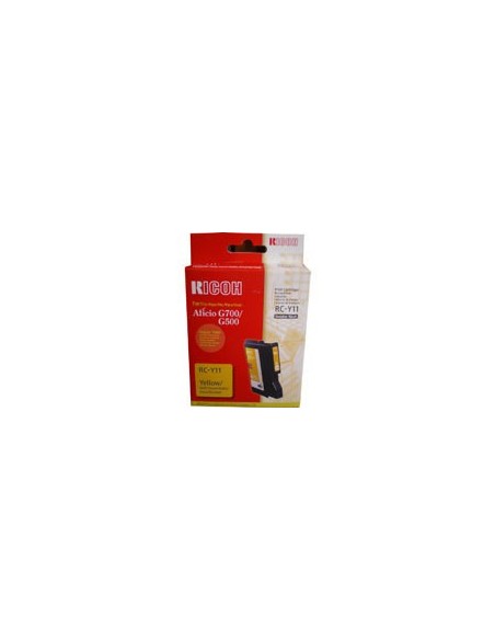 Ricoh Cartridge G500 G700 Yellow cartuccia d'inchiostro Originale Giallo