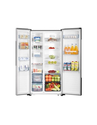 Hisense RS670N4AC1 frigorifero side-by-side Libera installazione 566 L F Acciaio inossidabile