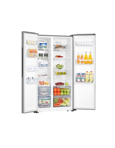 Hisense RS670N4AC1 frigorifero side-by-side Libera installazione 566 L F Acciaio inossidabile