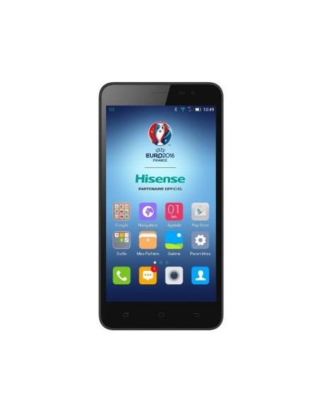 Hisense F20 14 cm (5.5") Doppia SIM Android 5.1 4G Micro-USB 1 GB 8 GB 2500 mAh Nero