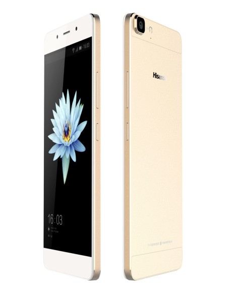 Hisense C1 14 cm (5.5") Doppia SIM Android 5.1 4G Micro-USB B 2 GB 16 GB 2300 mAh Oro