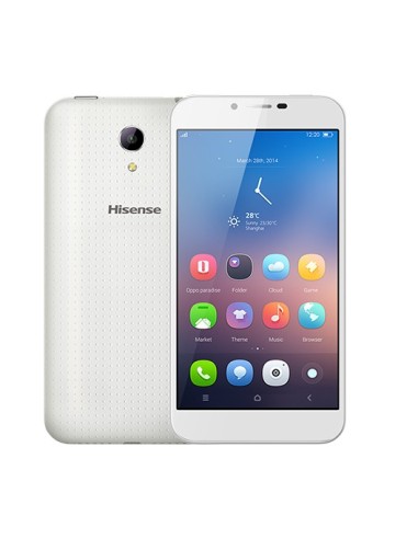 Hisense HS-D2 smartphone 12,7 cm (5") Doppia SIM Android 5.0 4G Micro-USB 1 GB 8 GB 2300 mAh Bianco