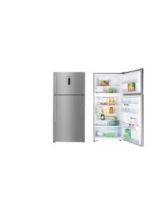 Hisense RT650N4DC12 frigorifero con congelatore Libera installazione 490 L Acciaio inossidabile