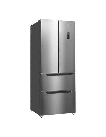 Hisense RF489N4BC1 frigorifero side-by-side Libera installazione 378 L Acciaio inossidabile