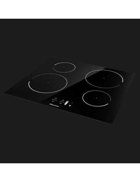 Hisense I6421C piano cottura Nero Da incasso 60 cm Piano cottura a induzione 4 Fornello(i)