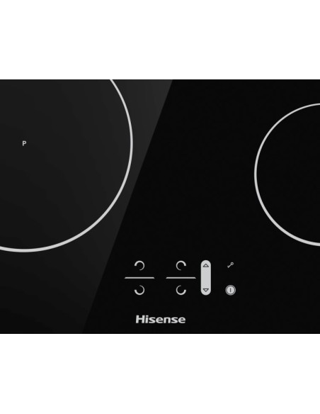 Hisense I6421C piano cottura Nero Da incasso 60 cm Piano cottura a induzione 4 Fornello(i)
