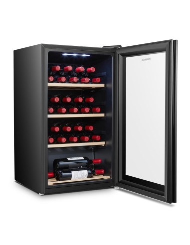 Hisense RW30D4AJ0 cantina vino Cantinetta vino con compressore Libera installazione Nero 30 bottiglia bottiglie