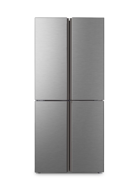 Hisense RQ515N4AD1 frigorifero side-by-side Libera installazione 394 L E Acciaio inossidabile