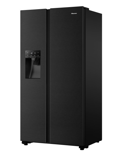 Hisense RS694N4TFF frigorifero side-by-side Incasso libero 535 L F Nero