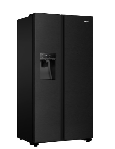 Hisense RS694N4TFF frigorifero side-by-side Incasso libero 535 L F Nero
