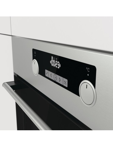 Hisense BSA5222AX forno 71 L A Nero, Acciaio inossidabile