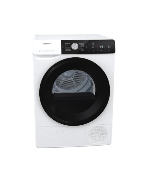 Hisense DHGA901NL asciugatrice Libera installazione Caricamento frontale 9 kg A++ Bianco