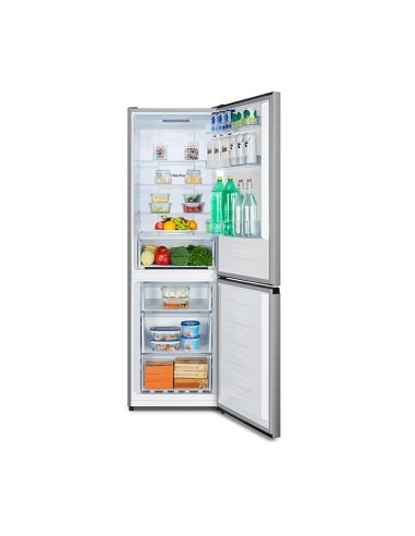 Hisense RB390N4AC20 frigorifero con congelatore Libera installazione 300 L E Acciaio inossidabile