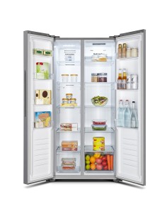Hisense RS560N4AC2 frigorifero side-by-side Libera installazione 441 L E Acciaio inossidabile 2