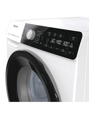 Hisense WFGA80141VM lavatrice Caricamento frontale 8 kg 1400 Giri min B Bianco