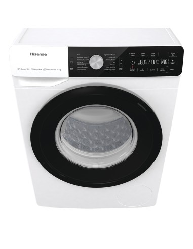 Hisense WFGA90141VM lavatrice Caricamento frontale 9 kg 1400 Giri min B Bianco
