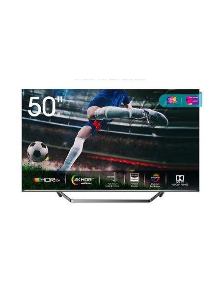 Hisense 50U72QF TV 127 cm (50") 4K Ultra HD Smart TV Wi-Fi Nero, Grigio