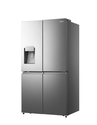 Hisense RQ760N4AIF frigorifero side-by-side Libera installazione 540 L F Acciaio inossidabile