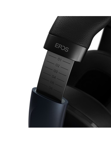 EPOS H6PRO Audio Bundle Auricolare Cablato A Padiglione Giocare Nero, Blu marino