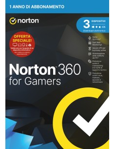 NortonLifeLock Norton 360 for Gamers 2023 Security management 1 licenza e 1 anno i 2