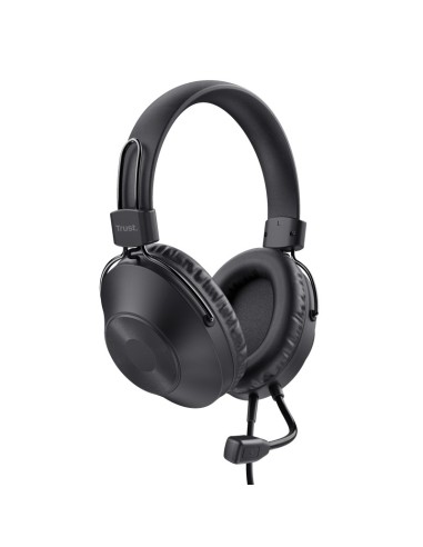 Trust Ozo Auricolare Cablato A Padiglione Ufficio Nero