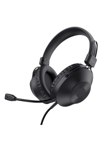 Trust Ozo Auricolare Cablato A Padiglione Ufficio Nero