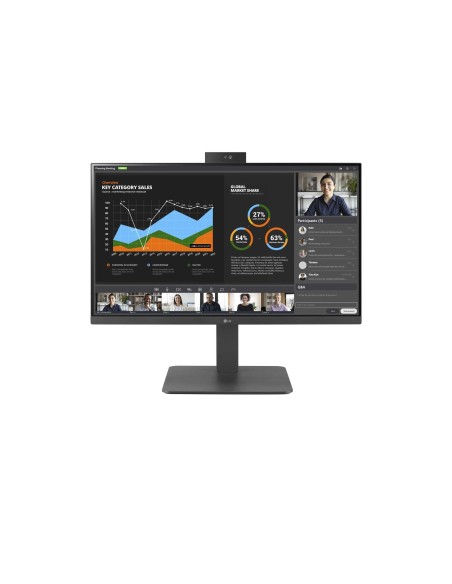 LG 24BR750C-C 60,5 cm (23.8") 1920 x 1080 Pixel Full HD LED Grigio