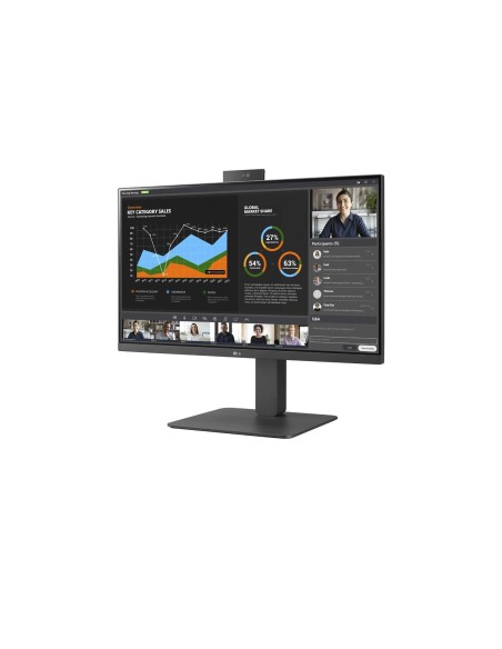 LG 24BR750C-C 60,5 cm (23.8") 1920 x 1080 Pixel Full HD LED Grigio