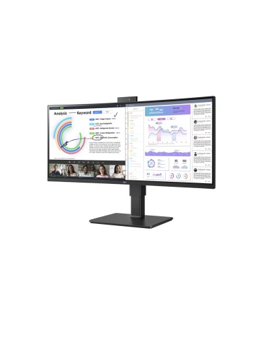 LG 34BQ77QC-B 86,4 cm (34") 3440 x 1440 Pixel Wide Quad HD Nero