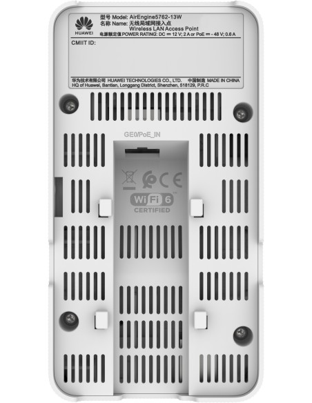 Huawei AirEngine 5762-13W 1000 Mbit s Bianco Supporto Power over Ethernet (PoE)