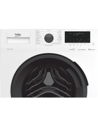 Beko WTX91436AI-IT lavatrice Caricamento frontale 9 kg 1400 Giri min B Bianco