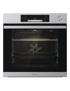 Hisense BSA66226AX forno 77 L 3500 W A Nero, Grigio, Acciaio inossidabile