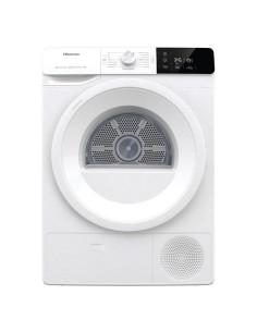 Hisense DHGE901 asciugatrice Libera installazione Caricamento frontale 9 kg A++ Bianco