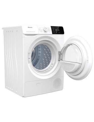 Hisense DHGE901 asciugatrice Libera installazione Caricamento frontale 9 kg A++ Bianco