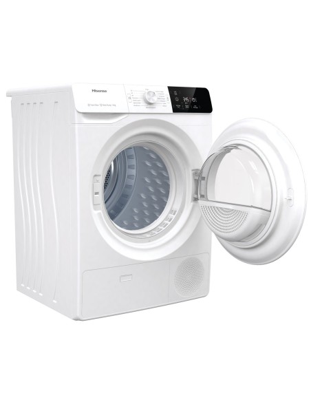 Hisense DHGE901 asciugatrice Libera installazione Caricamento frontale 9 kg A++ Bianco