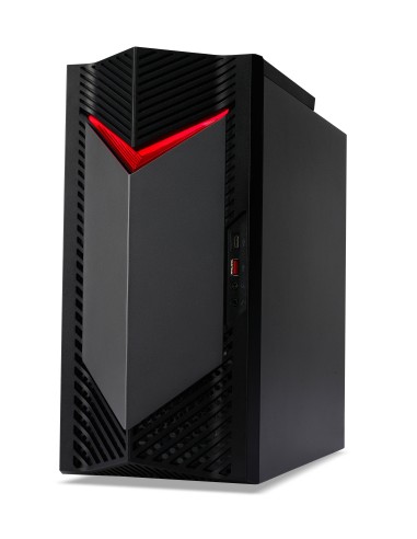 Acer NITRO 50 N50-650 i7-13700F Desktop Intel® Core™ i7 16 GB DDR4-SDRAM 512 GB SSD Windows 11 Home PC Nero